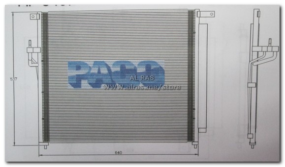 COND / PACO / FORD 2013 M/D BT 50 /RANGER/201