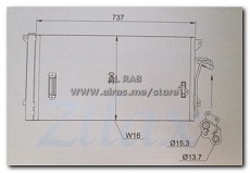 COND .  AUDI Q7 07-08 / VW TOUREG 