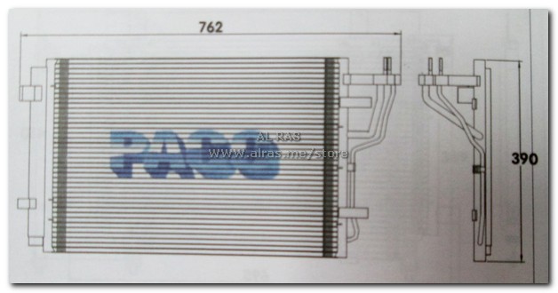 COND / PACO / HY ELANTRA 07-09 