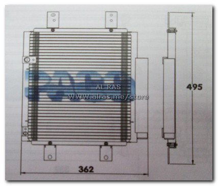 COND / PACO / DAIHATSU ESSE W/SUBCOOL 