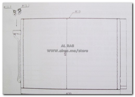 COND/BMW/ X6 2010-13