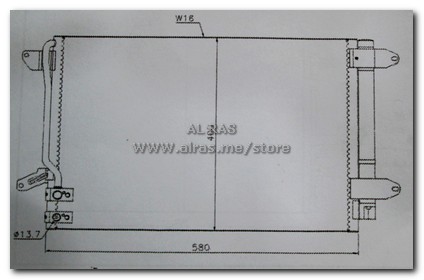 COND-VW JETTA/BEETLE 2011-13