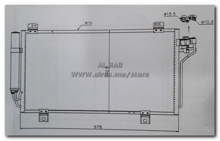 COND-MAZDA 3/6 2014