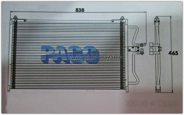 COND /  FORD ESCAPE 2006